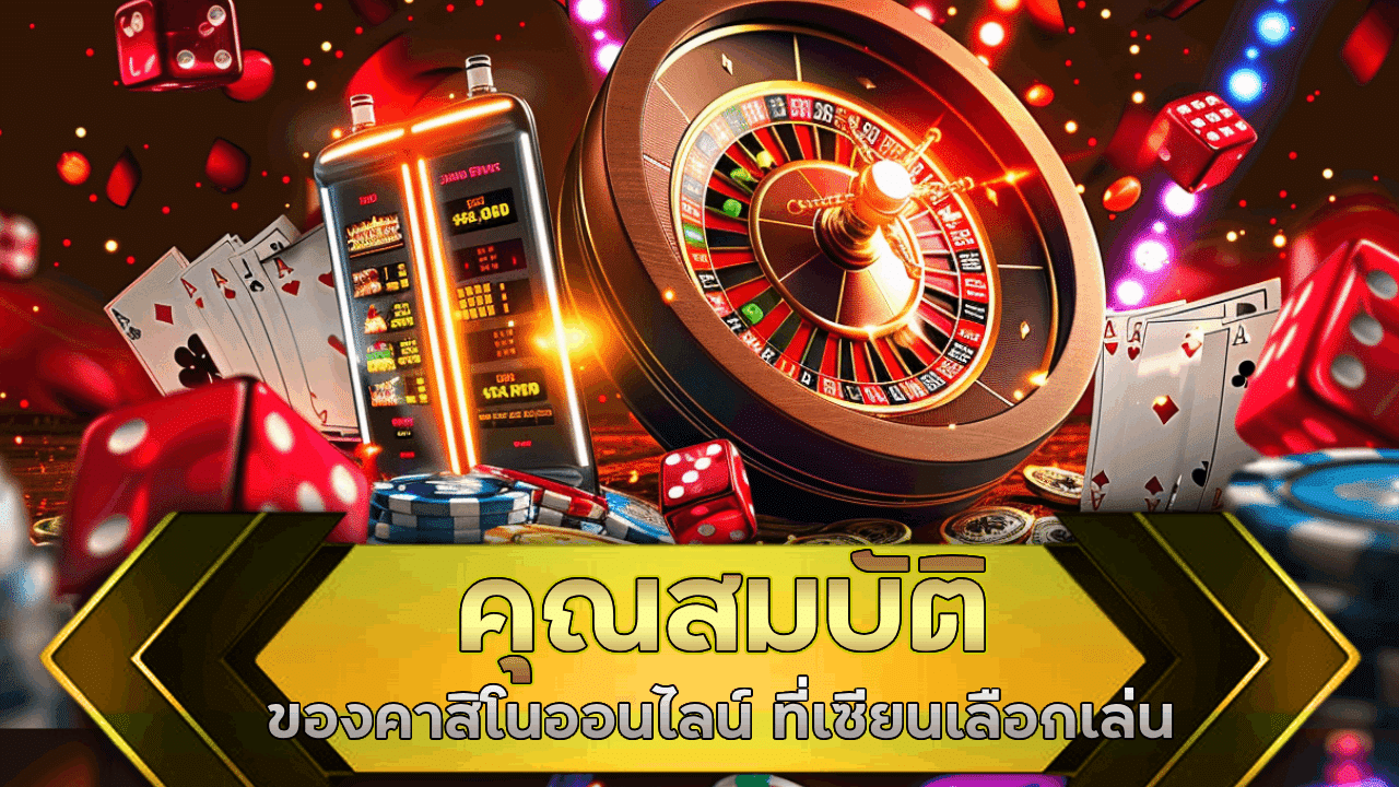 คุณสมบัติของคาสิโนออนไลน์ playgame88 ที่เซียนเลือกเล่น